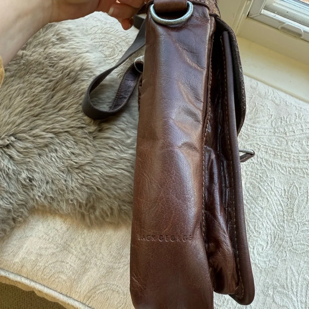 Vintage Jack Georges VOYAGER LARGE CROSSBODY BAG